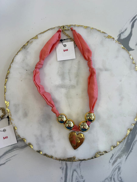 Hart Designs Valentines Scarf Necklaces {Design Options}