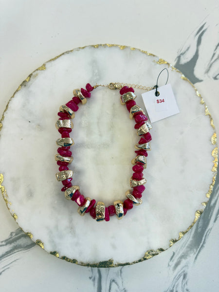 Hazel Necklace {Color Options}