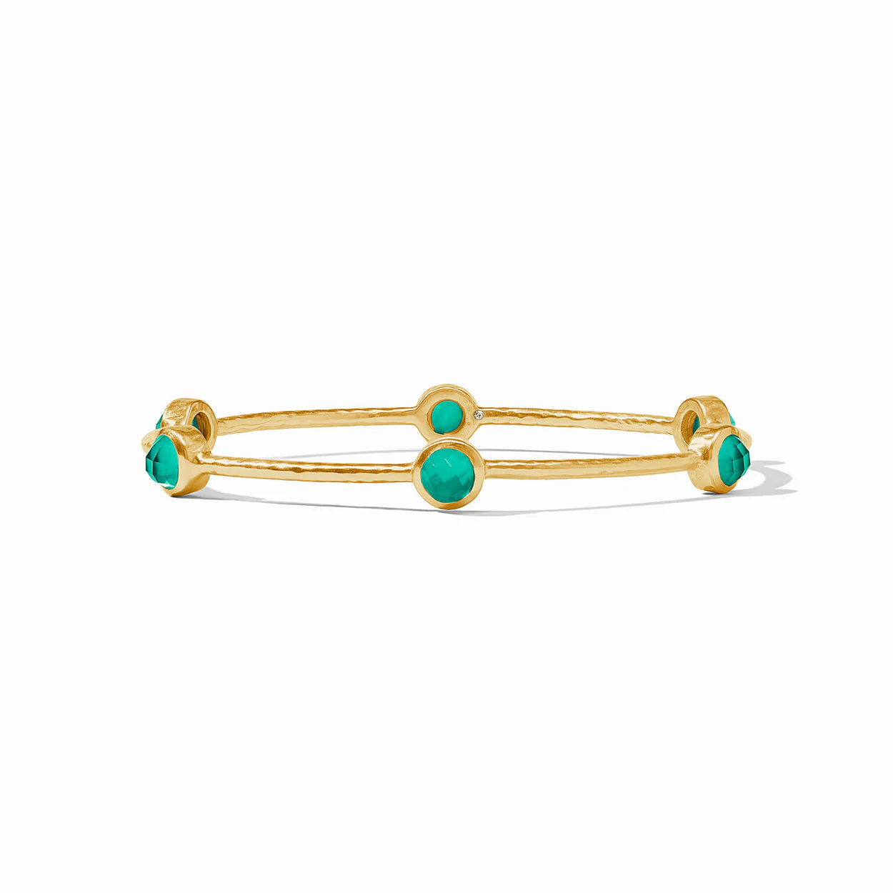 Milano Luxe Bangle | Iridescent Emerald Green