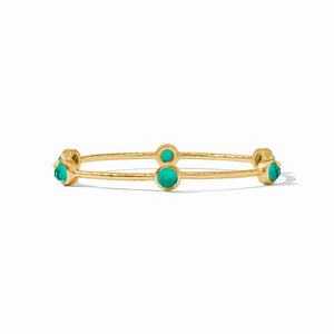 Milano Luxe Bangle | Iridescent Emerald Green