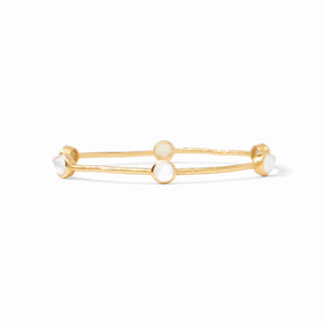 Milano Luxe Bangle | Iridescent Clear Crystal