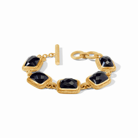 Cheval Stone Bracelet | Obsidian Black