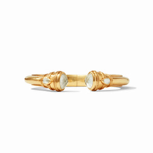 Cannes Demi Cuff | Iridescent Clear Crystal