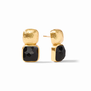 Catalina Earring | Obsidian Black