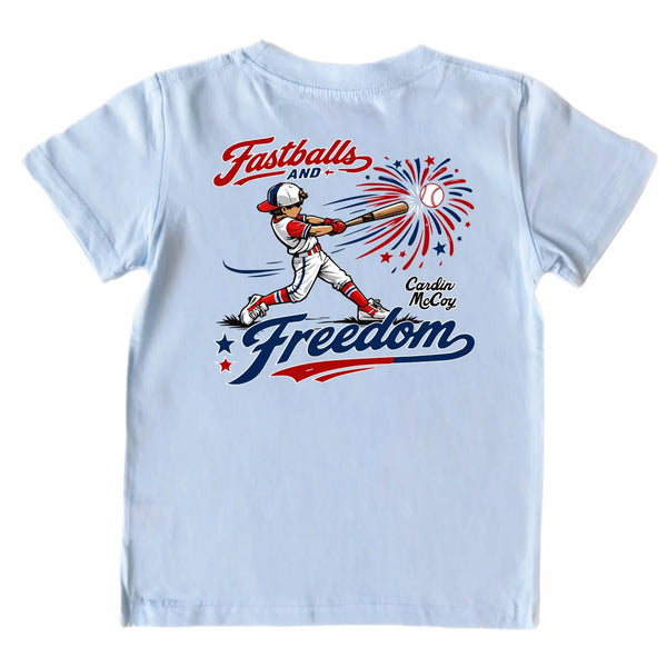Fastballs and Freedom Tee