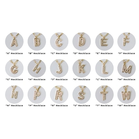 Emma Initial Necklace {Initial Options}